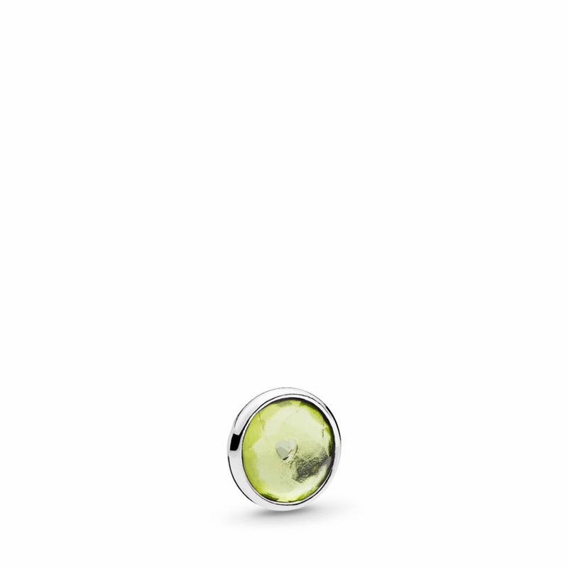 Pandora August Droplet Petite Locket Charm Outlet NZ, Sterling Silver (061978-ZJF)